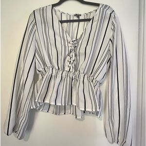 Long sleeve blouse